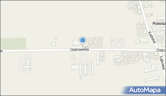 Nadziemny, Ostrowska 4e, Rososzyca 63-405 - Hydrant