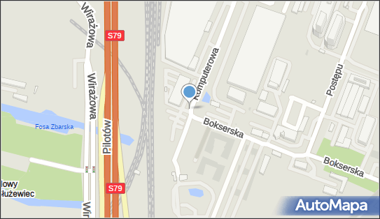 Nadziemny, Bokserska 66, Warszawa 02-690 - Hydrant