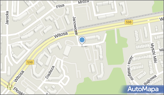 Nadziemny, Witosa Wincentego 25, Olsztyn 10-688 - Hydrant