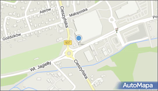 Nadziemny, Cieszyńska 9, Jastrzębie-Zdrój 44-335 - Hydrant