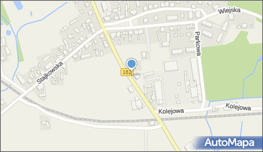 Nadziemny, DW182, Króla Bolesława I Chrobrego 41, Lubasz 64-720 - Hydrant