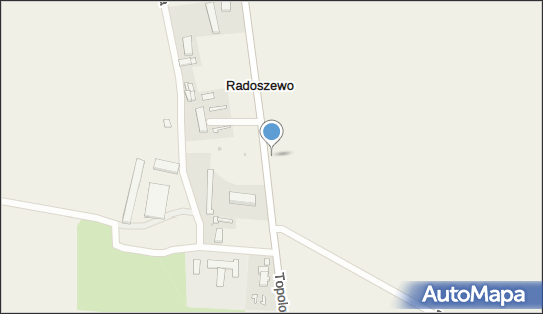 Nadziemny, Topolowa, Radoszewo 84-107 - Hydrant