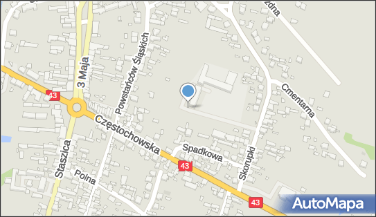 Nadziemny, ks. Ignacego Jana Skorupki, Kłobuck 42-100 - Hydrant