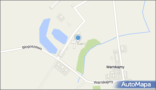 Nadziemny, Warnikajmy, Warnikajmy 11-430 - Hydrant