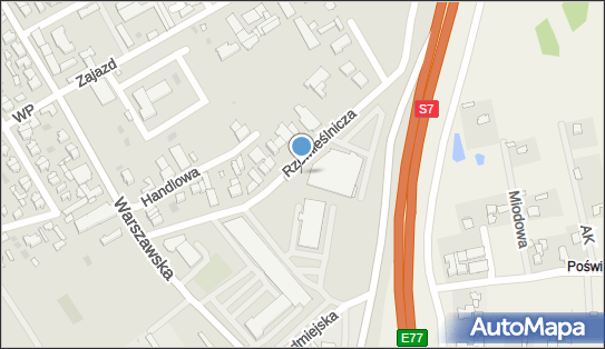 Nadziemny, Rzemieślnicza 6, Płońsk 09-100 - Hydrant