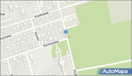 Podziemny nr 48215, Bychowska, Warszawa 04-536 - Hydrant