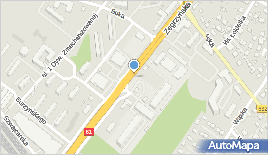 Podziemny, Zegrzyńska61, Legionowo 05-119 - Hydrant