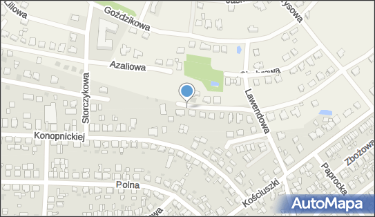 Podziemny, Słonecznikowa 6, Nowy Tomyśl - Hydrant