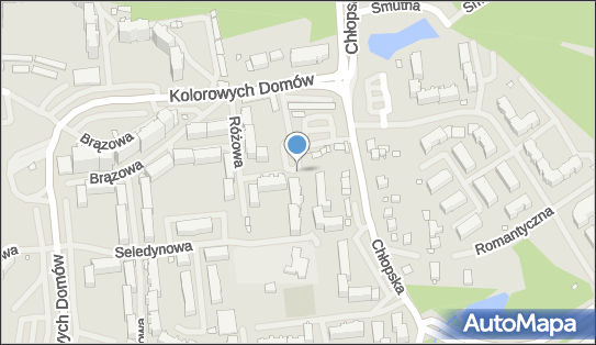 Podziemny, Różowa, Szczecin 70-781 - Hydrant