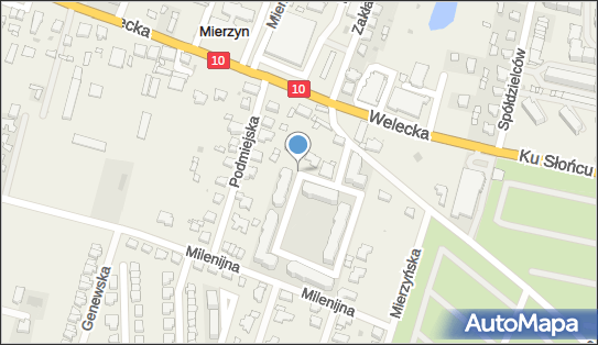 Podziemny, Za Wiatrakiem 2a, Mierzyn 72-006 - Hydrant