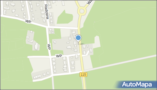 Podziemny, Wkrzańska115, Tanowo 72-004 - Hydrant