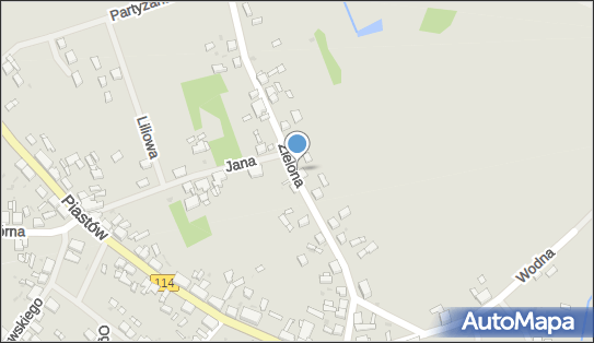 Podziemny, Zielona 24, Police 72-015 - Hydrant