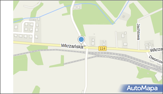 Podziemny, Wkrzańska114, Trzebież 72-020 - Hydrant