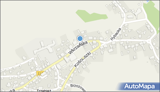 Podziemny, Wkrzańska114 4, Trzebież 72-020 - Hydrant