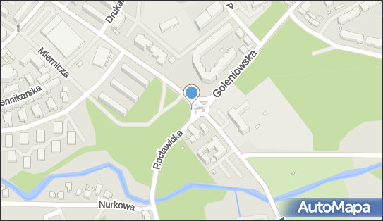 Podziemny, Racławicka 10, Szczecin 70-811 - Hydrant