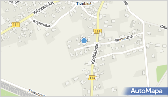 Podziemny, Kościuszki Tadeusza, gen.114 13b, Trzebież 72-020 - Hydrant