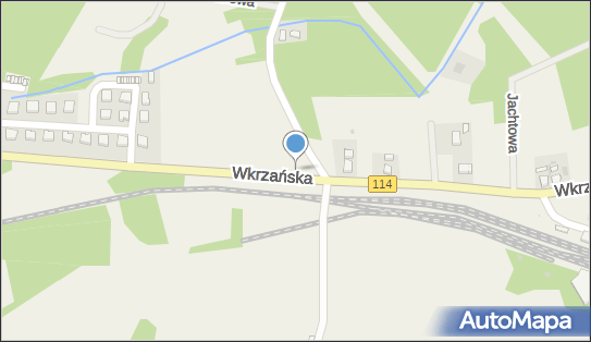 Podziemny, Wkrzańska114, Trzebież 72-020 - Hydrant