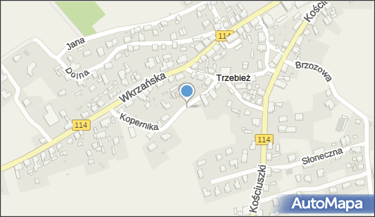 Podziemny, Kopernika Mikołaja, Trzebież 72-020 - Hydrant