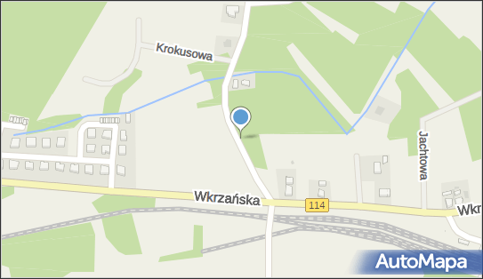 Podziemny, Polna, Trzebież 72-020 - Hydrant