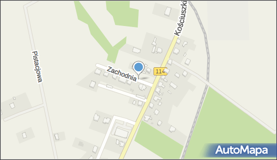 Podziemny, Zachodnia 3, Trzebież 72-020 - Hydrant