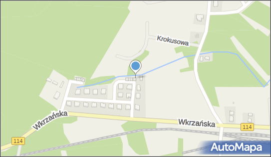 Podziemny, Wkrzańska 89a, Trzebież 72-020 - Hydrant
