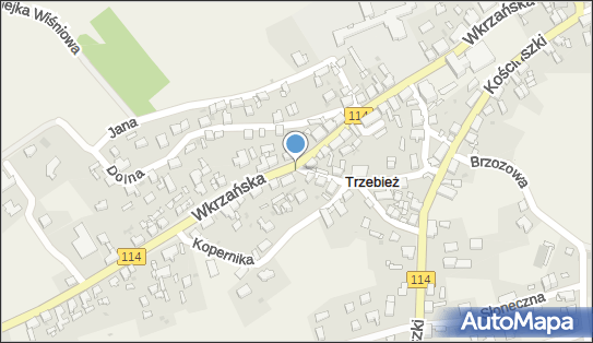 Podziemny, Wkrzańska114 26, Trzebież 72-020 - Hydrant