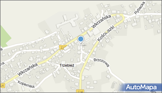 Podziemny, Szkolna 1, Trzebież 72-020 - Hydrant