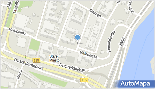 Podziemny, Małopolska 42, Szczecin 70-515 - Hydrant