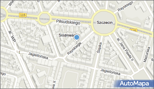 Podziemny, Rayskiego Ludomiła, gen., Szczecin 70-426, 70-442 - Hydrant