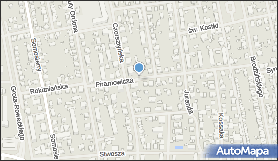 Podziemny, Piramowicza Grzegorza, ks. 15, Szczecin 71-157 - Hydrant