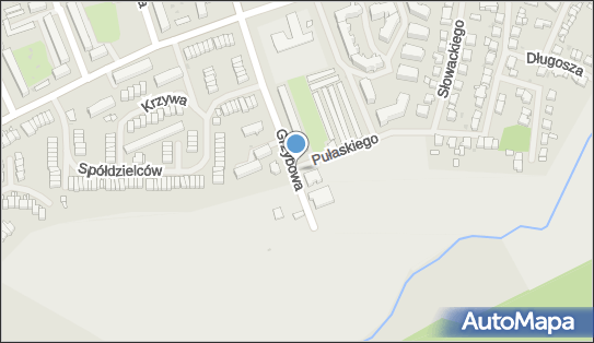 Podziemny, Grzybowa 46A, Police 72-010 - Hydrant