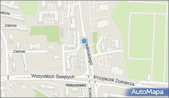 Podziemny, Krasińskiego Zygmunta 58g, Szczecin 71-447 - Hydrant