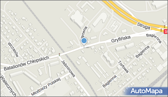 Podziemny, Gryfińska 69, Szczecin 70-772 - Hydrant