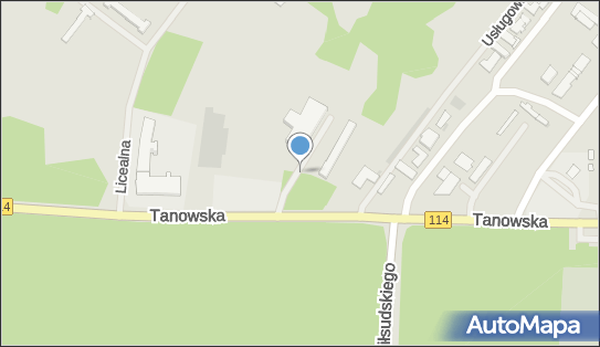 Podziemny, Tanowska114 12, Police 72-010 - Hydrant