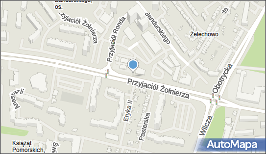 Podziemny, Przyjaciół Żołnierza 6, Szczecin 71-670 - Hydrant