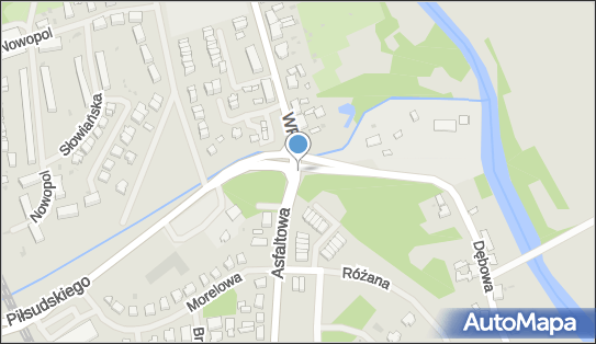 Podziemny, Asfaltowa, Police 72-010 - Hydrant