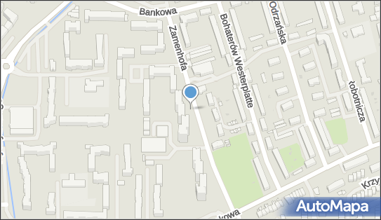 Podziemny, Zamenhofa Ludwika, dr. 44, Police 72-010 - Hydrant