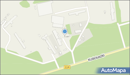 Podziemny, Kościuszki Tadeusza, gen. 48, Trzeszczyn 72-004 - Hydrant