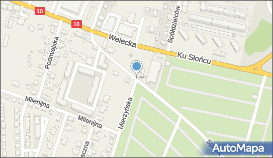 Podziemny, Za Wiatrakiem, Mierzyn 72-006 - Hydrant