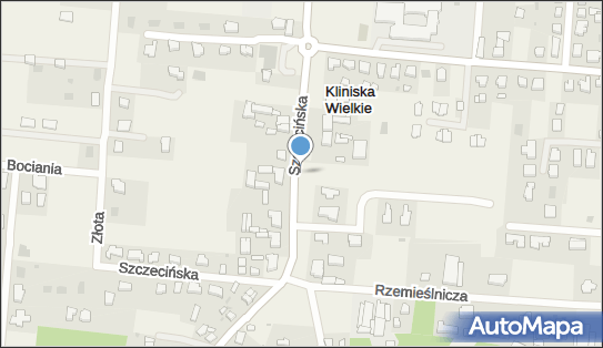 Podziemny, Szczecińska, Kliniska Wielkie 72-123 - Hydrant