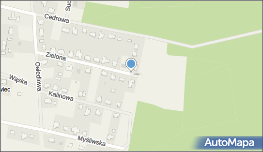 Podziemny, Zielona 18, Rurzyca 72-123 - Hydrant