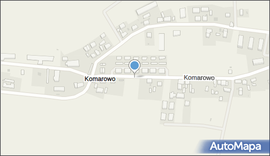 Podziemny, Komarowo 44, Komarowo 72-105 - Hydrant