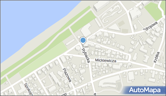 Podziemny, Rybacka 6, Międzyzdroje 72-500 - Hydrant