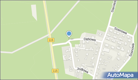 Podziemny, Dębowa, Pilchowo 72-004 - Hydrant
