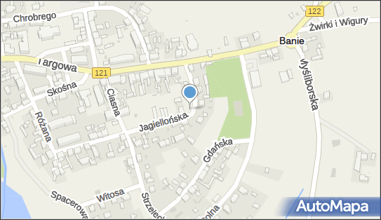 Podziemny, Jagiellońska 29, Banie 74-110 - Hydrant