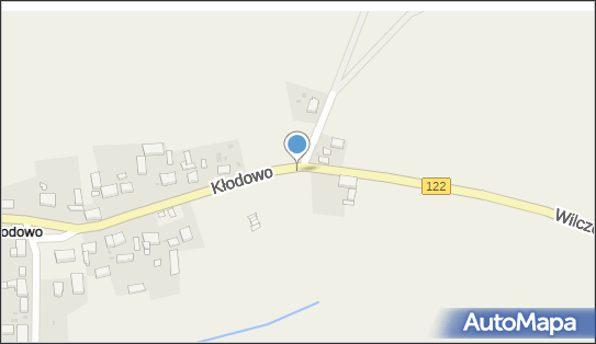 Podziemny, Kłodowo 14, Kłodowo 74-121 - Hydrant