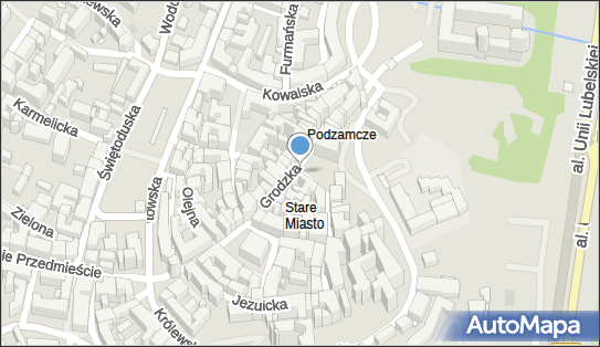 Podziemny, Plac Po Farze, Lublin - Hydrant