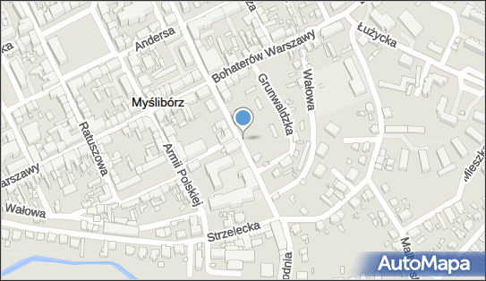 Podziemny, Pionierów 22, Myślibórz 74-300 - Hydrant