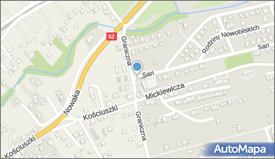 Podziemny, Mickiewicza Adama 54a, Wadowice 34-100 - Hydrant