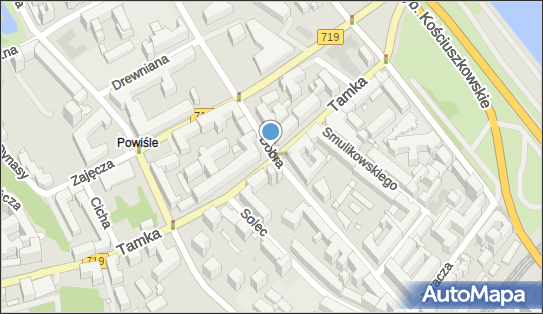 Podziemny, Tamka719 9, Warszawa 00-385 - Hydrant